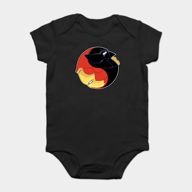 Yin-Yang of Billionaires Baby Bodysuit by wuxter